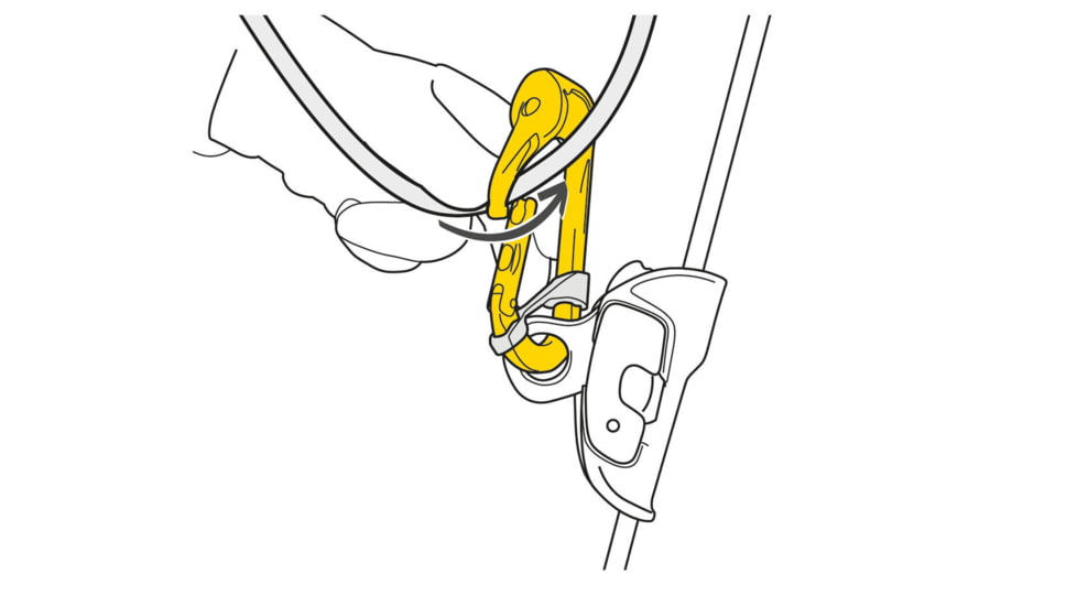Petzl Rollclip Pulley, Non-locking, P74