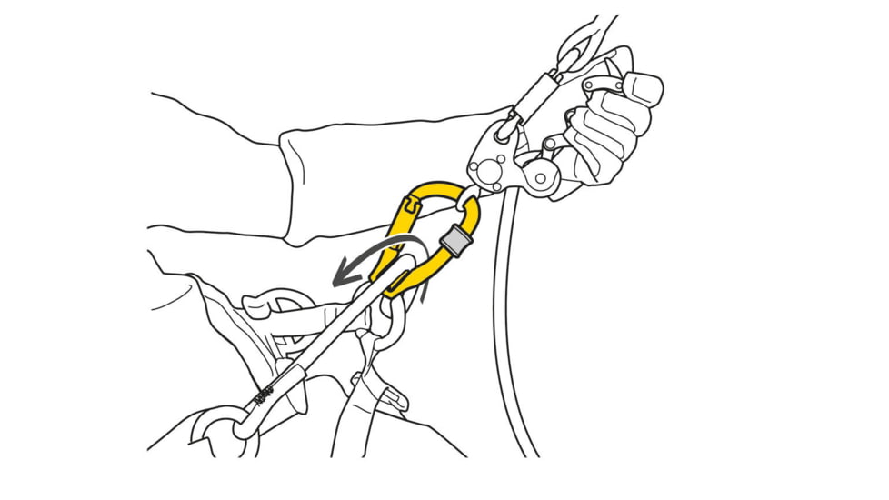 Petzl Rollclip Z Pulley, Screw-Lock, P75 SL