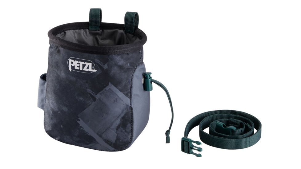 Petzl Saka Chalk Bag, Dark Gray, S039BB00