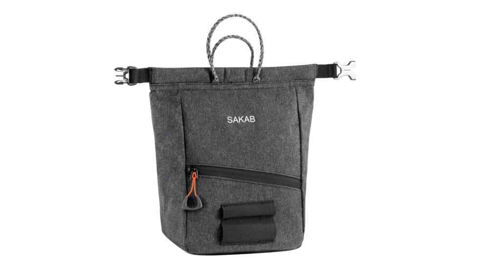 Petzl Sakab Chalk Bag, Gray, S037AA00