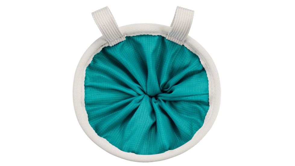 Petzl SAKAPOCHE Ergonomically Shaped Chalk Bag w/Pocket,Turquoise S40AT