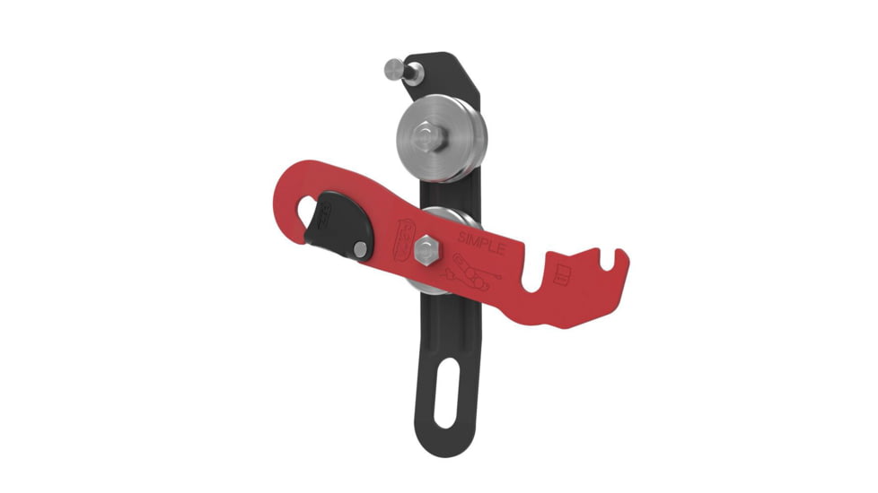 Petzl Simple Descender, Red, D004AA00