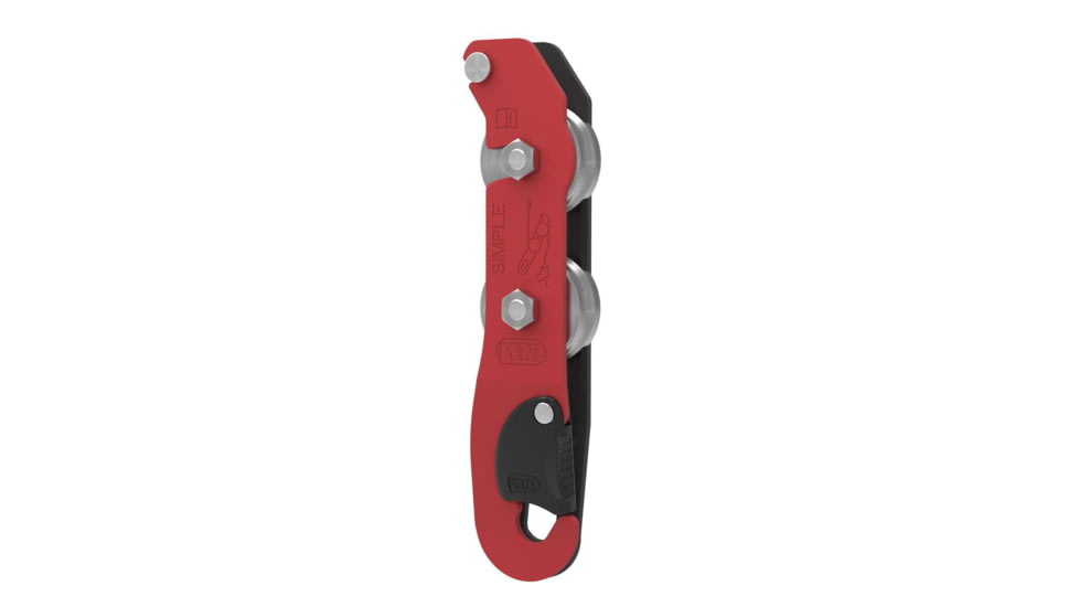 Petzl Simple Descender, Red, D004AA00