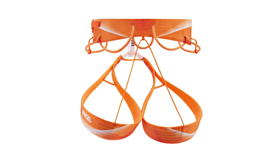 Petzl Sitta Climbing Harness, Orange, Small, C011AA01