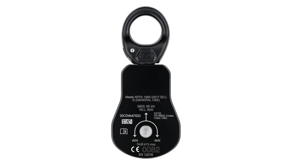 Petzl Spin L1 Pulley, Yellow, P001BA00