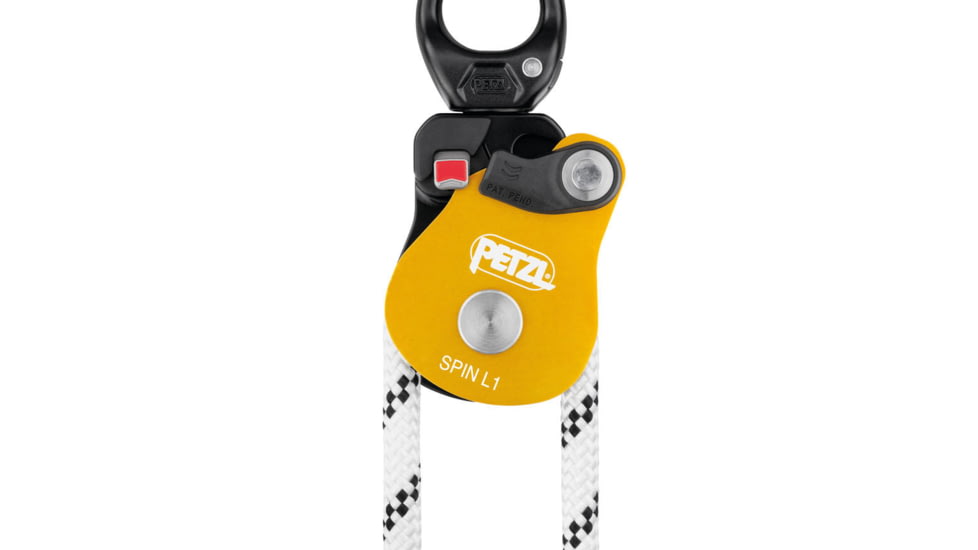 Petzl Spin L1 Pulley, Yellow, P001BA00