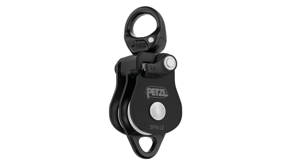 Petzl Spin L2 Pulley, Black, P001CA01