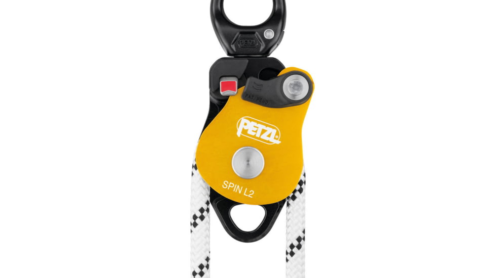 Petzl Spin L2 Pulley, Yellow, P001CA00