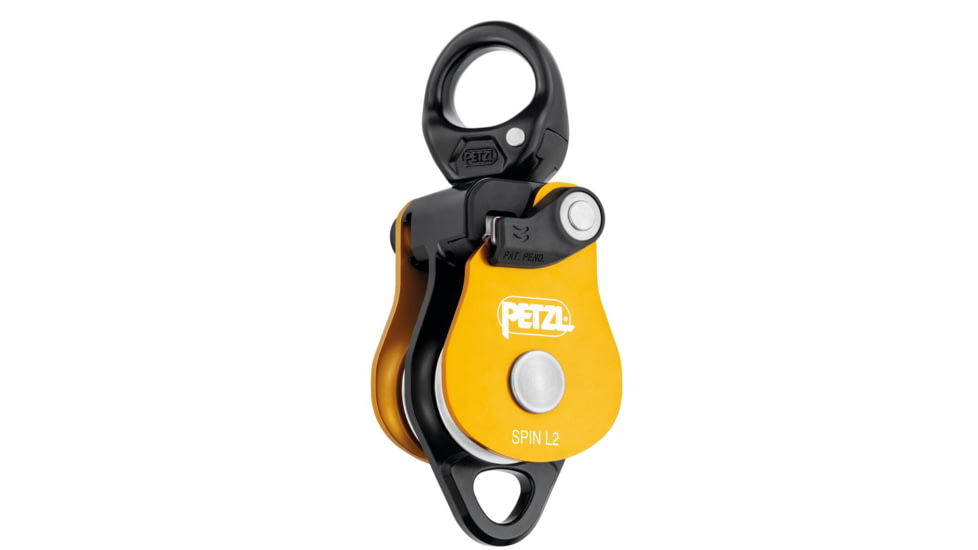 Petzl Spin L2 Pulley, Yellow, P001CA00