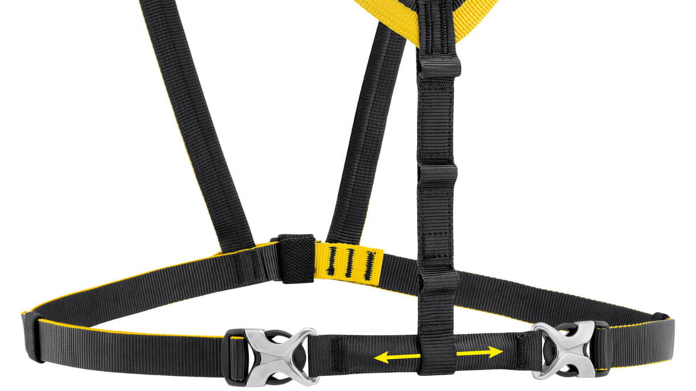 Petzl Sterno Chest Harness, One Size, C092AA00