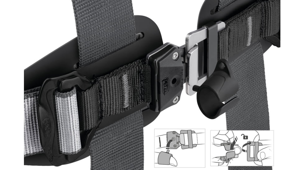 Petzl Swan Easyfit Harnesses - 5 Pack, Steel, C062AA01