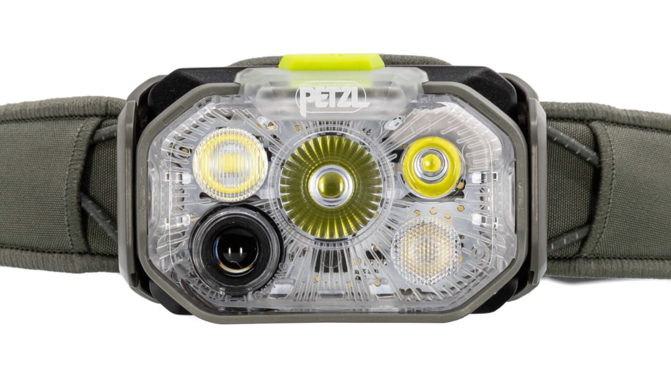 Petzl Swift RL Headlamp, Jungle Green, E095BC02