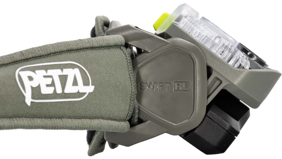 Petzl Swift RL Headlamp, Jungle Green, E095BC02