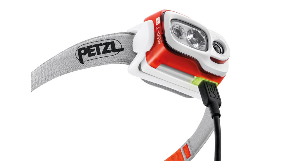 Petzl Swift RL Headlamp, Orange, E095BA01