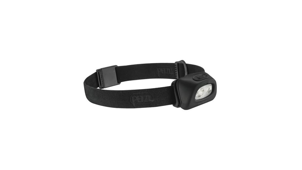 Petzl TACTIKKAplus Hunting and Fishing Compact Headlamp,160 Lumens,Black E89AHB N2