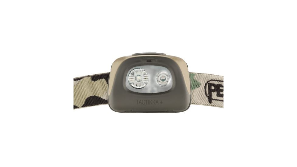 Petzl TACTIKKAplus Hunting and Fishing Compact Headlamp,160 Lumens,Camo E89AHB C2