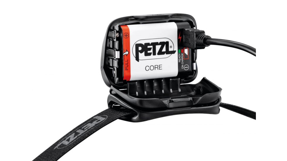 Petzl Tactikka CORE Headlamp, Black, E099HA00