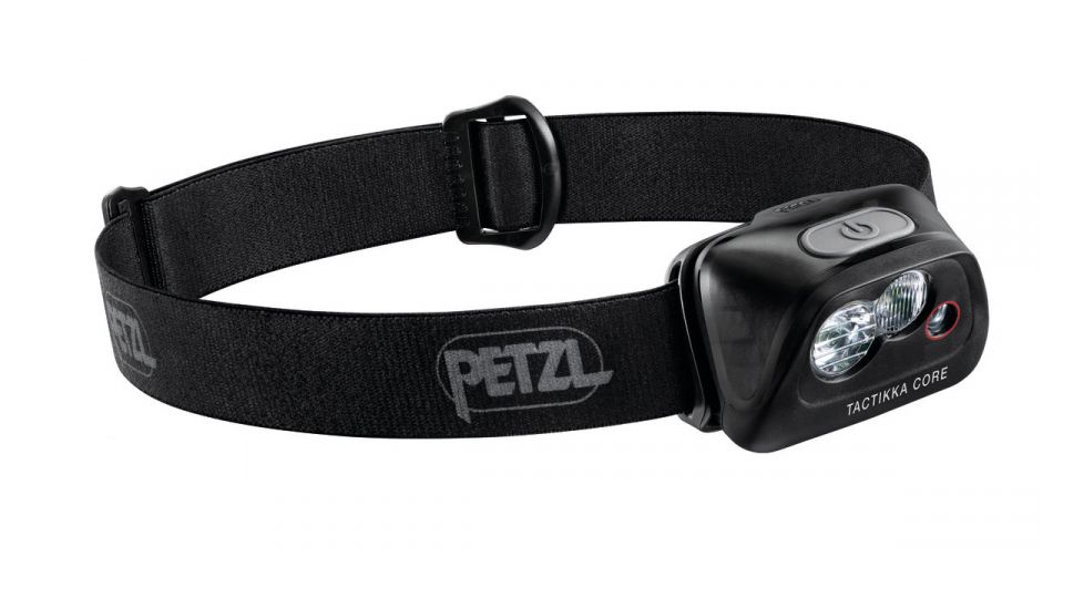 Petzl Tactikka CORE Headlamp, Black, E099HA00