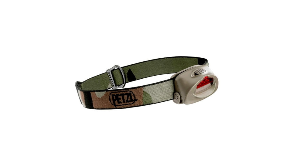 Petzl TACTIKKA Headlamp w/Tilt, Olive Drab, N/A E46 PC2