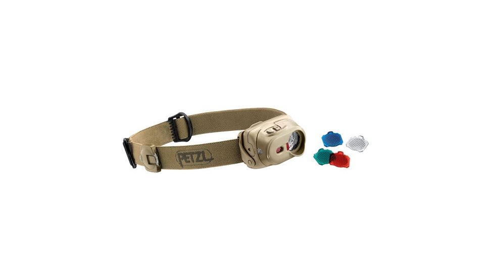 Petzl TACTIKKA XP Headlamp, Desert Tan, N/A E89 PD