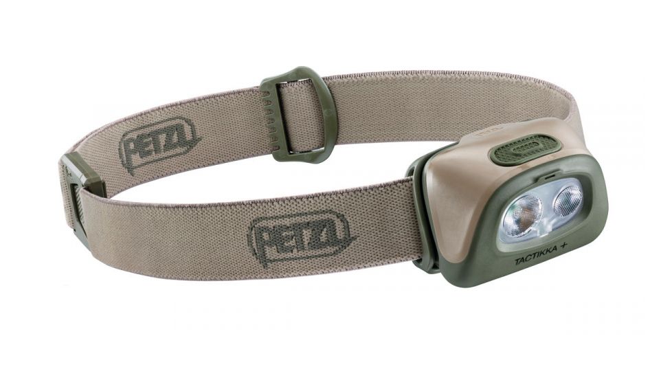 Petzl TactikkaPlus Headlamp, Desert, E089EA02