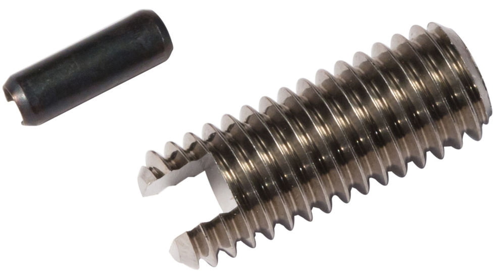 Petzl Threaded Tip w/8mm Pin, Grey, P08100