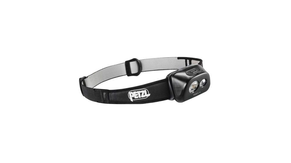 Petzl TIKKAplus Compact Outdoor Headlamp with CONSTANT LIGHTING,160 Lumens,Black E97HNE