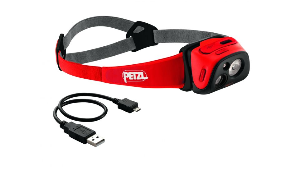 Petzl Tikka R+ Headlamp Recharg Coral E92 RC