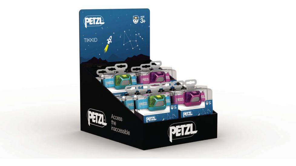 Petzl TIKKID 12 Pack 6 of each color, E091CA00