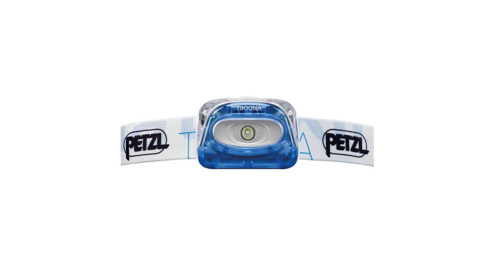 Petzl TIKKINA Compact Headlamp for Proximity Lighting,80 Lumens,Blue E91HMA