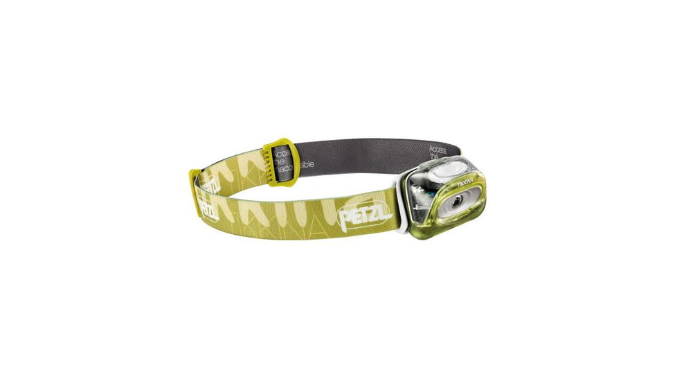 Petzl TIKKINA Compact Headlamp for Proximity Lighting,80 Lumens,Green E91HOU