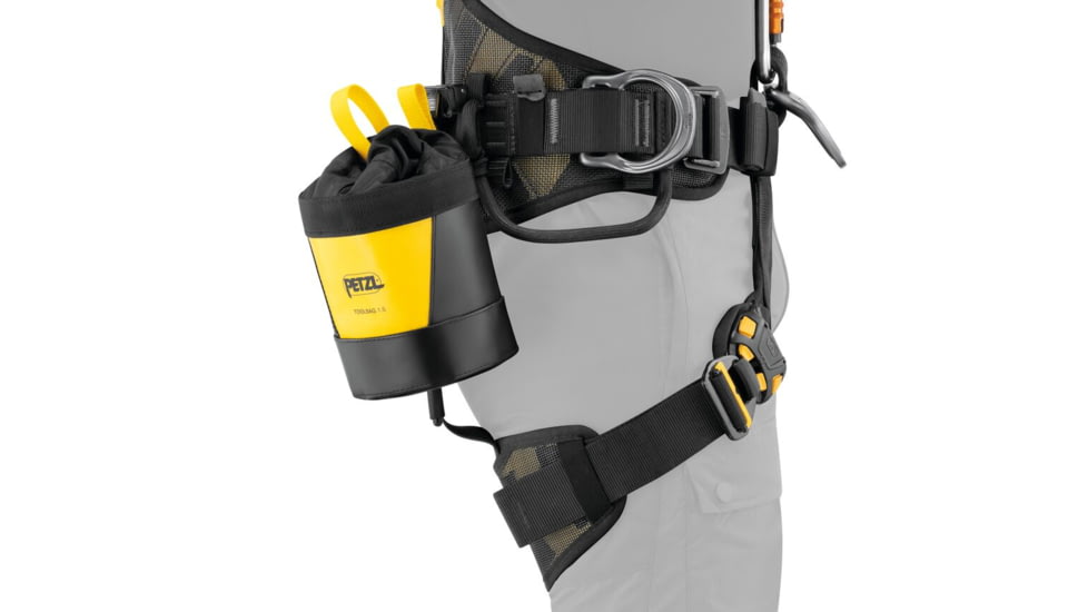 Petzl Tool Bag 1.5 Liter, Black/Yellow, 1.5 Liter, S047BA00