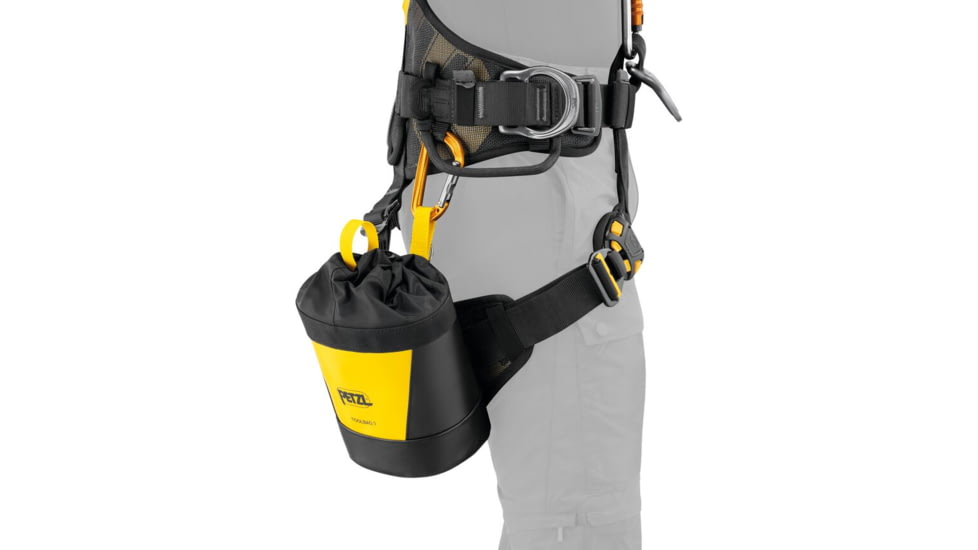 Petzl Tool Bag 3 Liter, Black/Yellow, 3 Liter, S047BA01