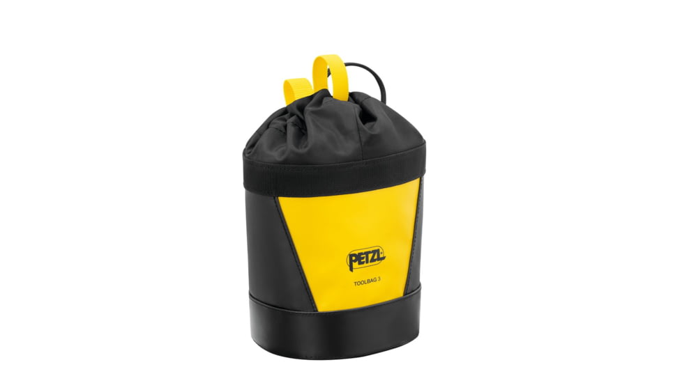 Petzl Tool Bag 3 Liter, Black/Yellow, 3 Liter, S047BA01