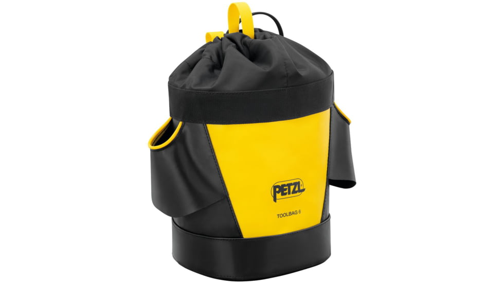 Petzl Tool Bag 6 Liter, Black/Yellow, 6 Liter, S047BA02