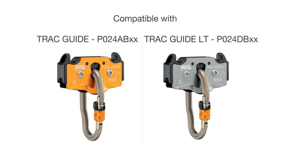 Petzl Trac Guide Carabiner, 1 Pack, P024BB00