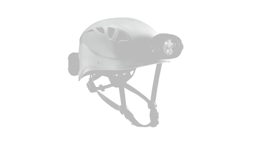 Trios Caving Helmet with Ultra Vario Headlamp-Orange-1