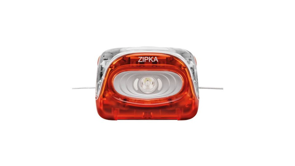 Petzl ZIPKA Ultra-Compact Headlamp,100 Lumens,Red E93ZMA