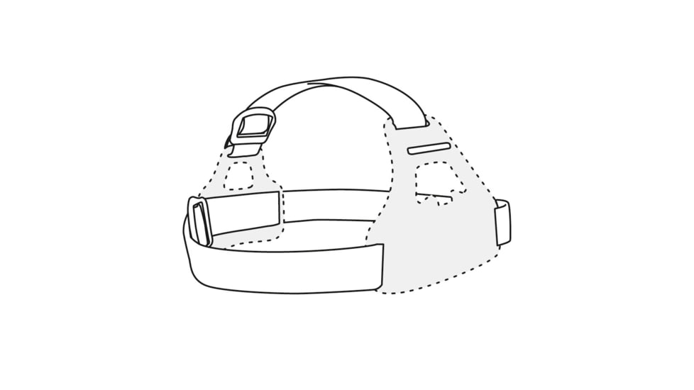 Petzl Duo/Ultra Headband, One Size, E51999