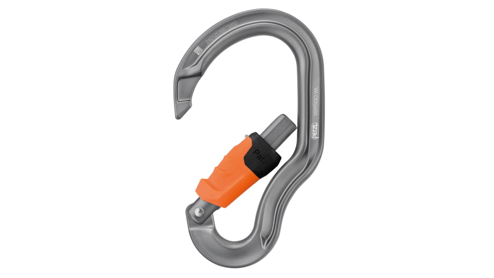 Petzl Vertigo Wire-Lock Carabiner, 1 Pack, M040AB00