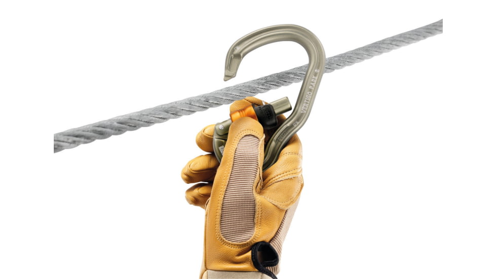 Petzl Vertigo Wire-Lock Park Carabiner, 10 Pack, M040BA00