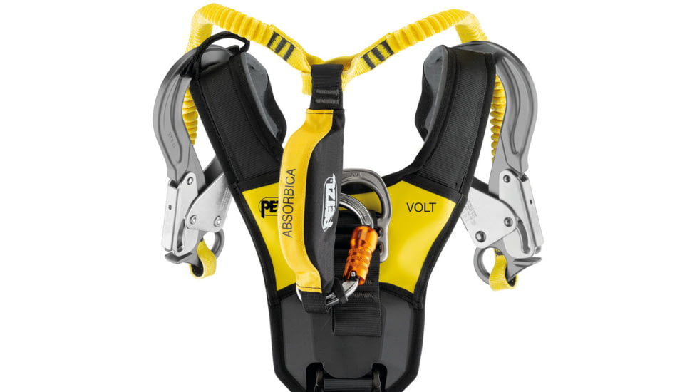 Petzl Volt International Harness, Yellow/Black, 0, C072CB00