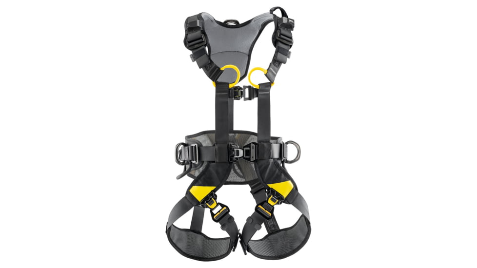 Petzl Volt International Harness, Black/Yellow, 0, C072CA00