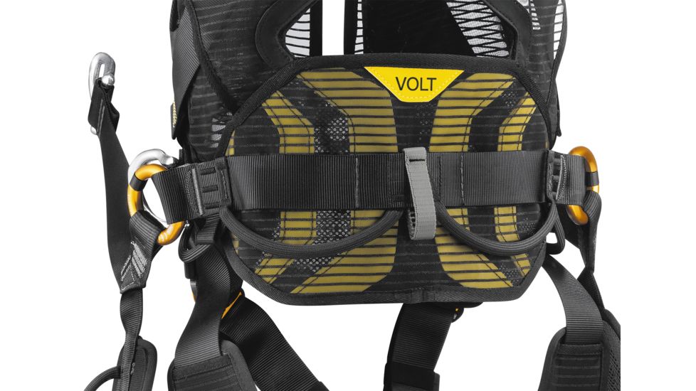 Petzl Volt LT w/Seat Full Body Harness w/Seat, No Ventral Attachment, ANSI, 0, C72SFA 0U