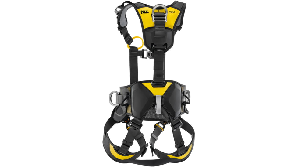 Petzl Volt Wind International Harness, Yellow/Black, 0, C072DB00