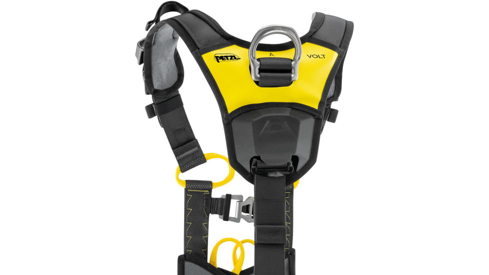 Petzl Volt Wind Offshore Harness, Yellow/Black, 0, C072FB00