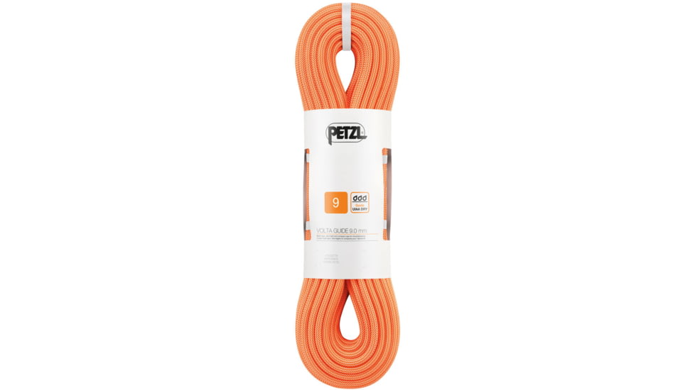 Petzl 9mm Volta Guide Rope, Orange, 40 m, R36AO 040