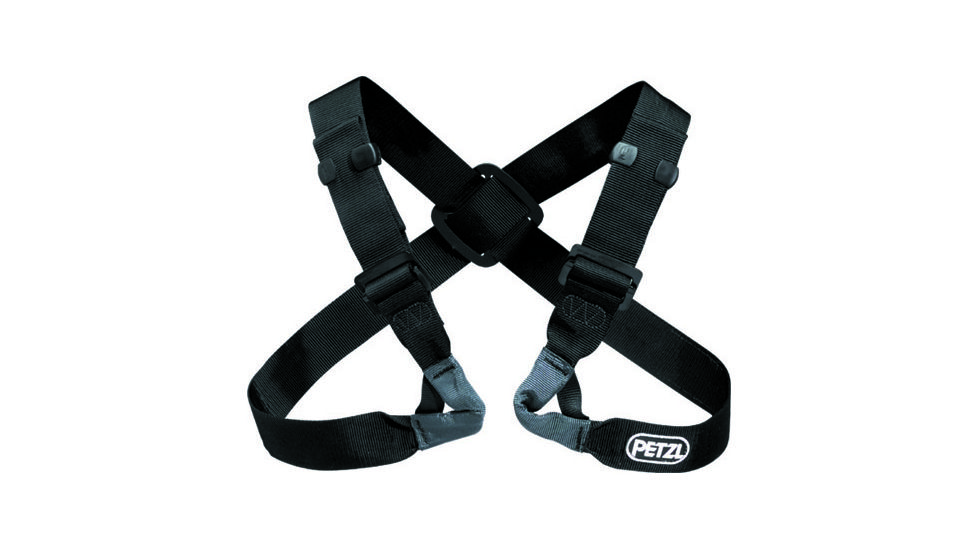 Petzl Voltige Chest Harness, Black, C60