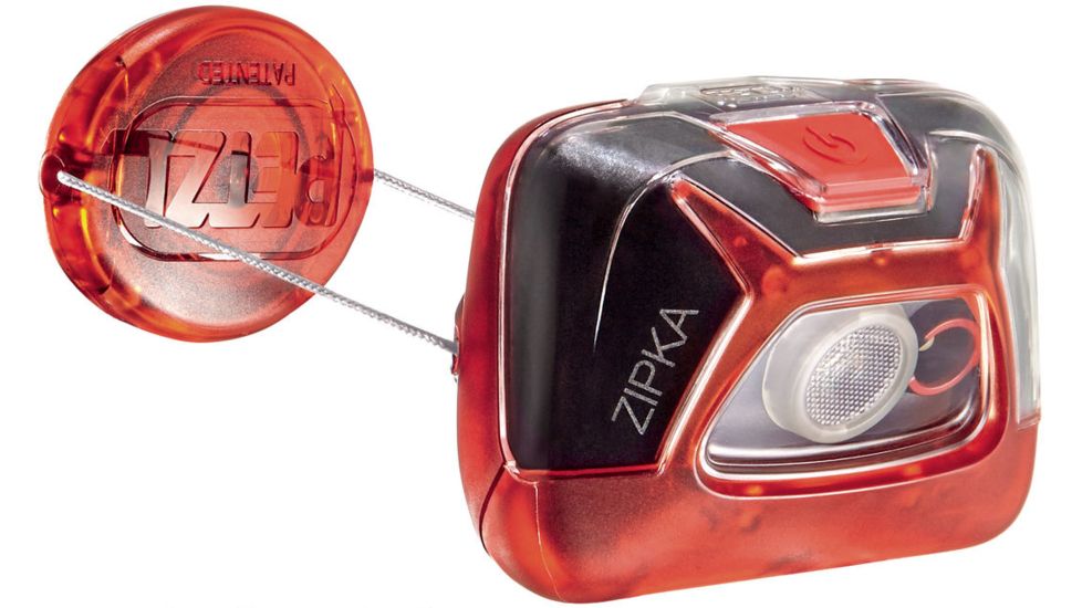 Petzl Zipka Headlamp-Red
