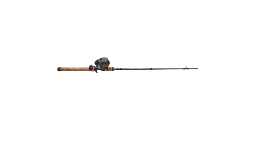 Pflueger President Spincast Combo 6'6", Medium, Fast 8-14lb Cork, 2 pc., PRESSC-661M2